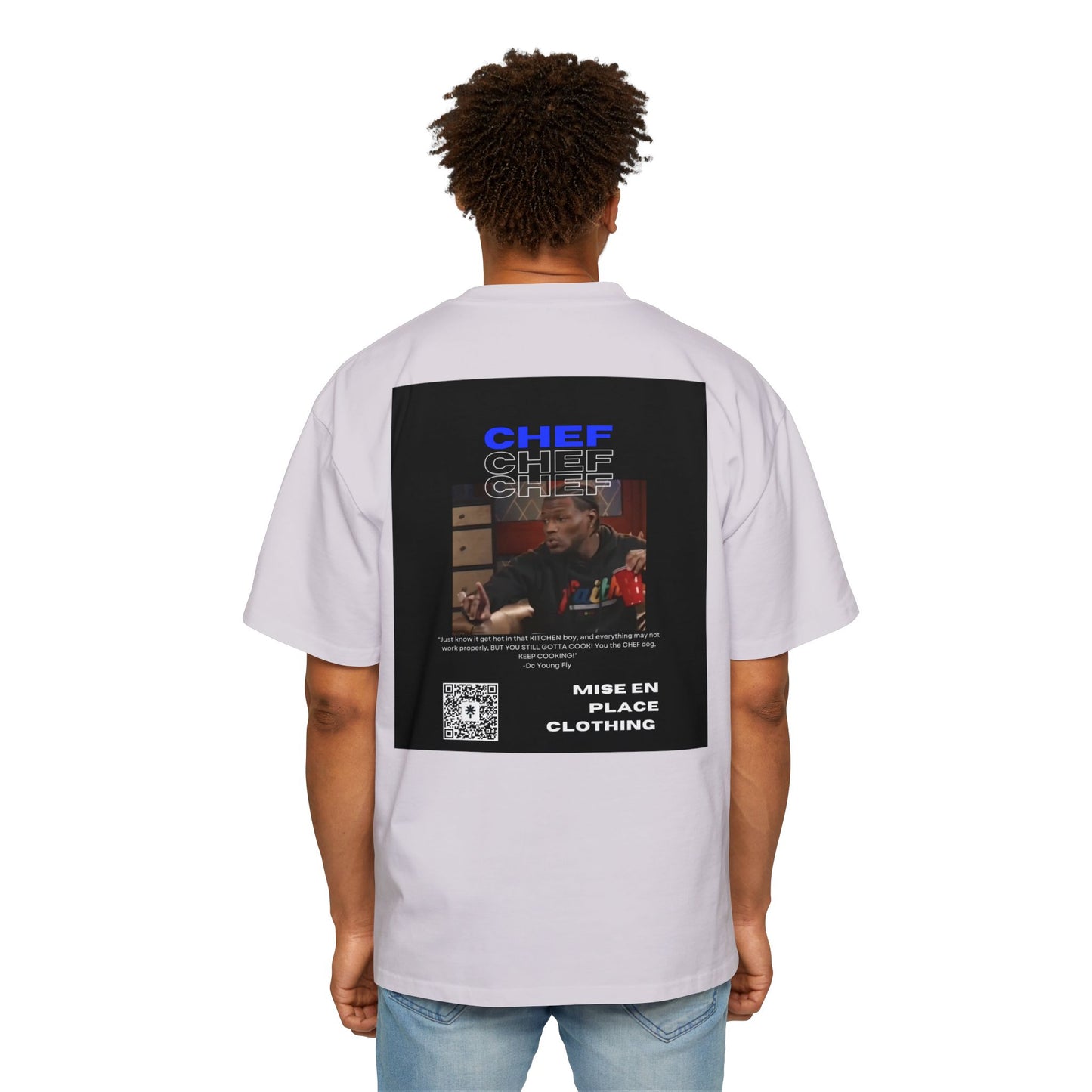 DC YOUNG FLY QUOTE Heavy Oversized Tee