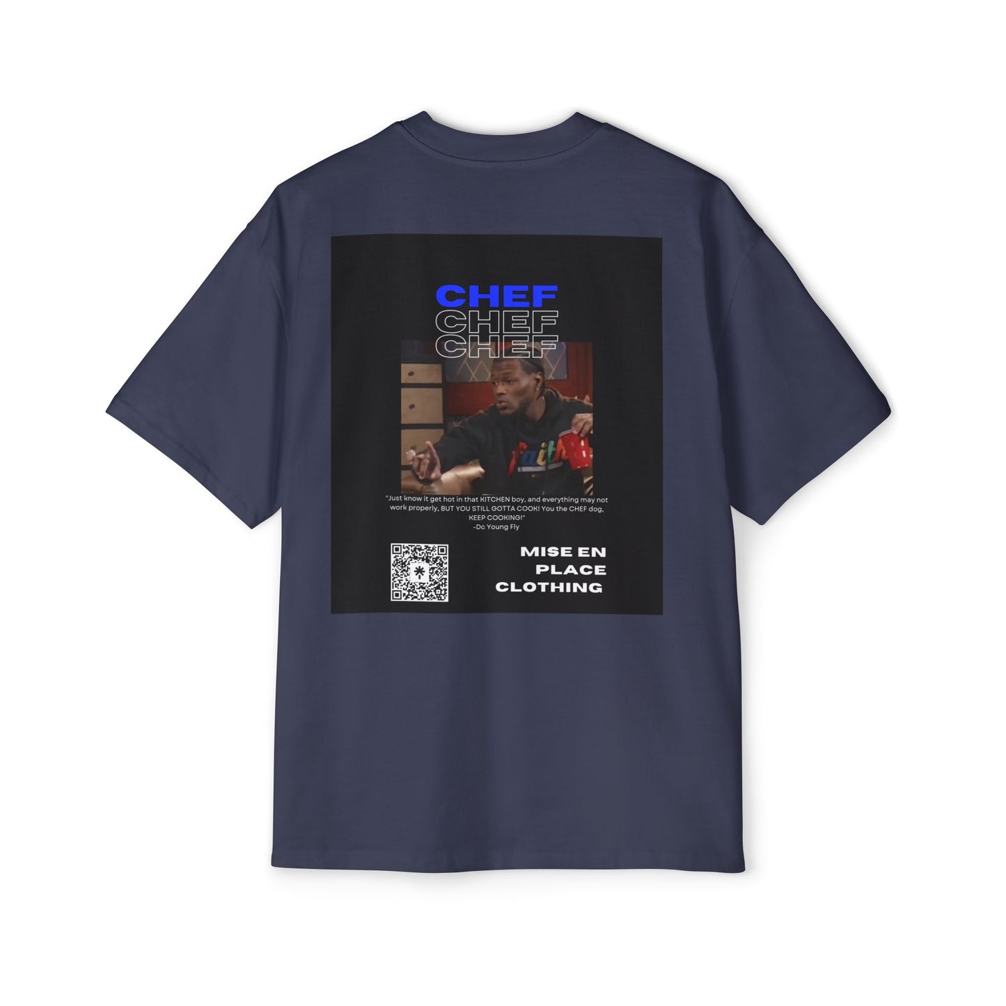 DC YOUNG FLY QUOTE Heavy Oversized Tee