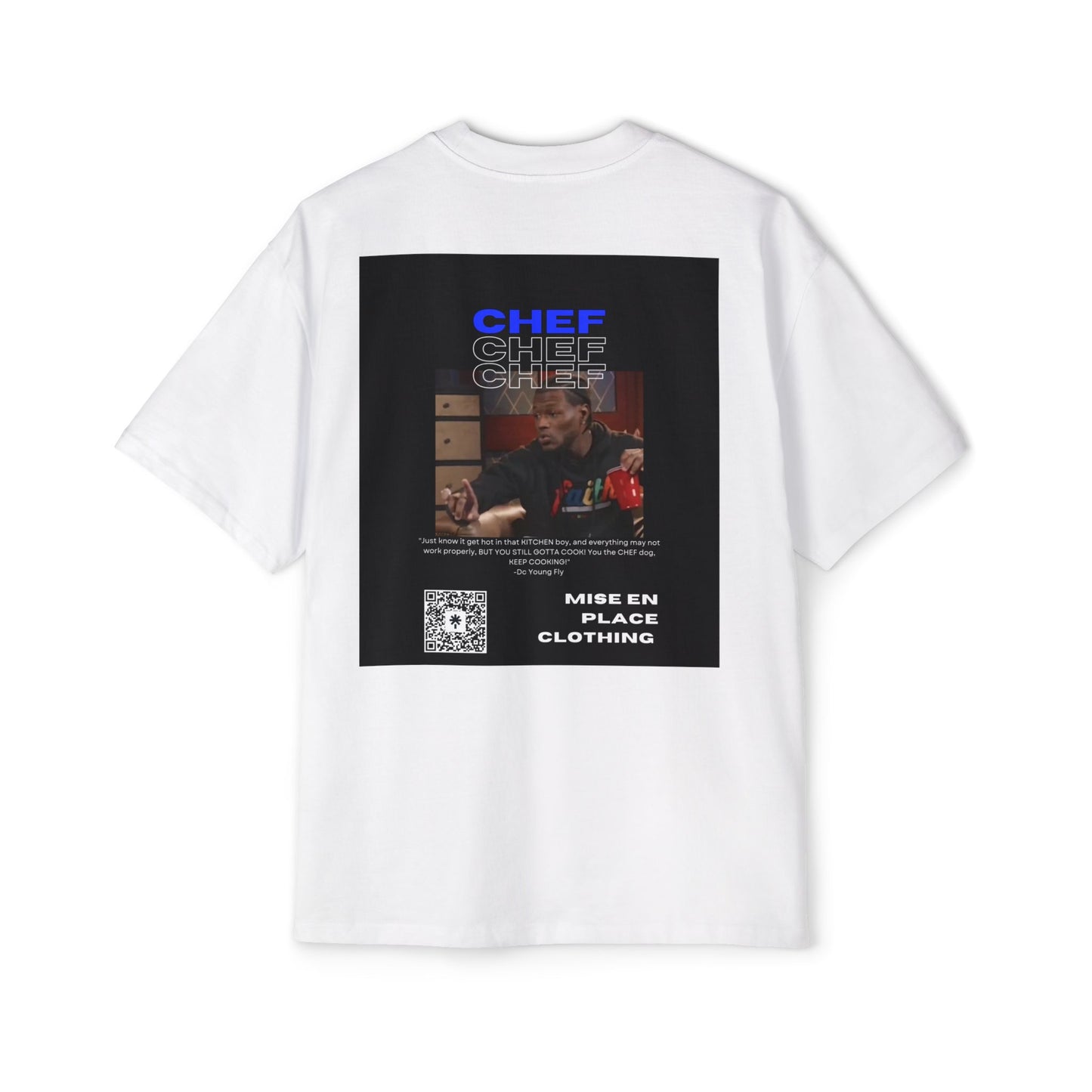 DC YOUNG FLY QUOTE Heavy Oversized Tee
