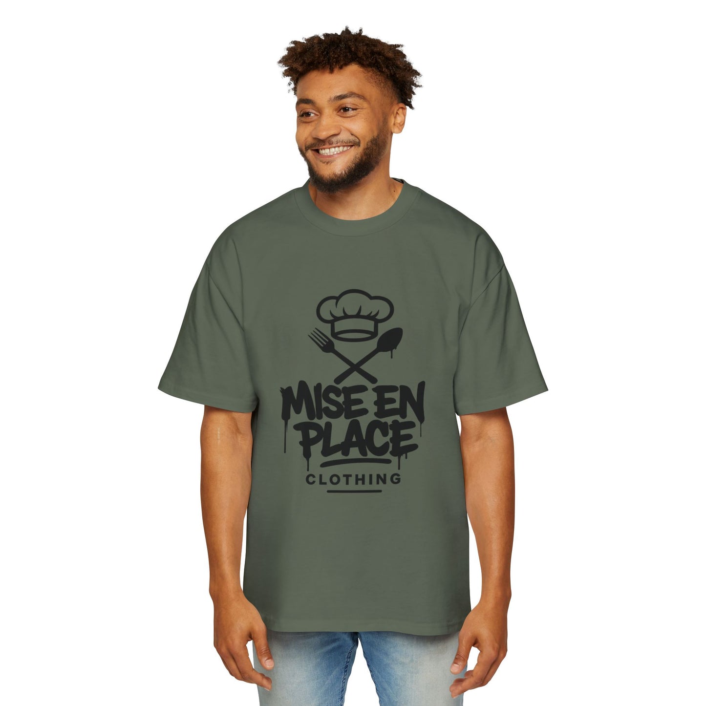 Mise En Place logo Oversized Tee