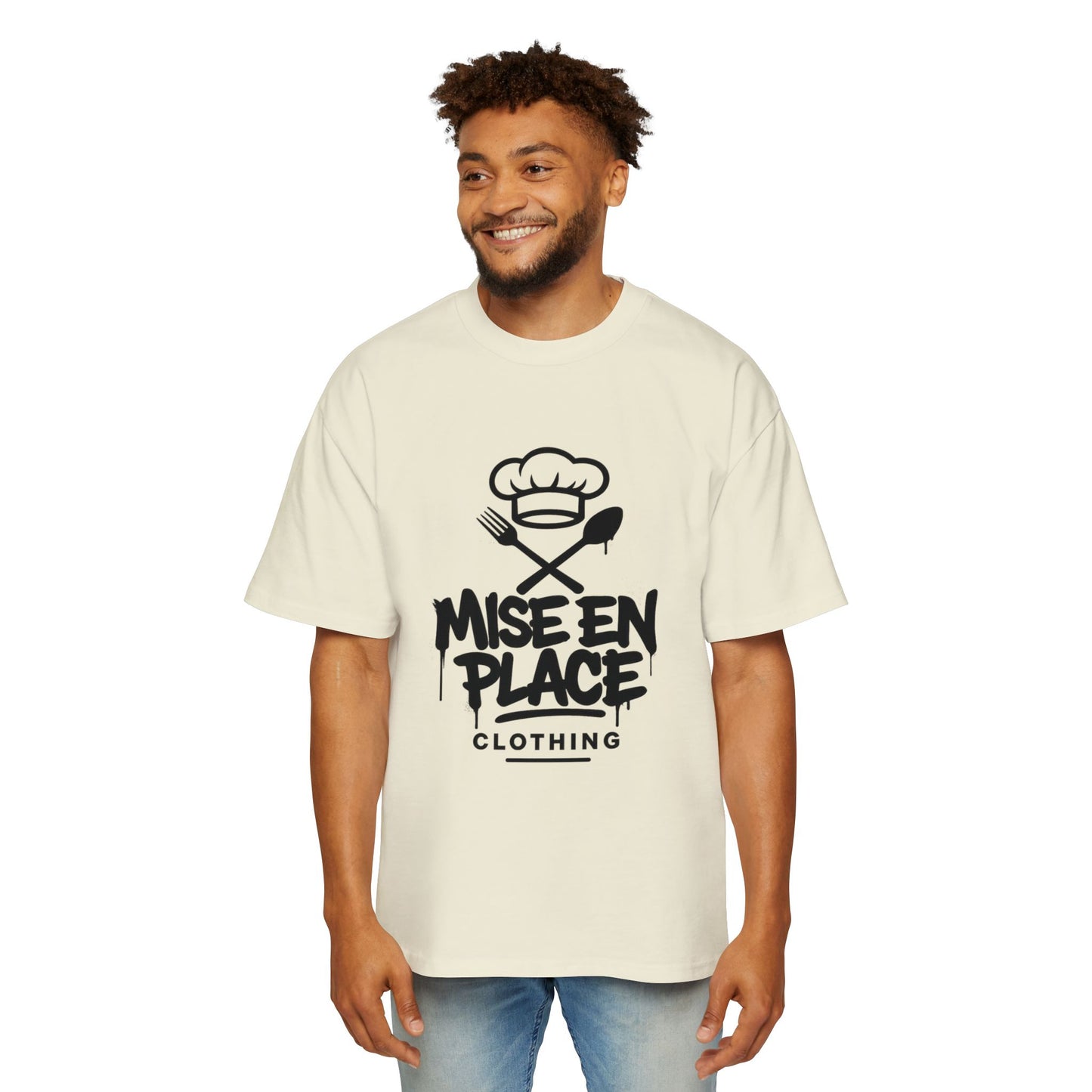 Mise En Place logo Oversized Tee