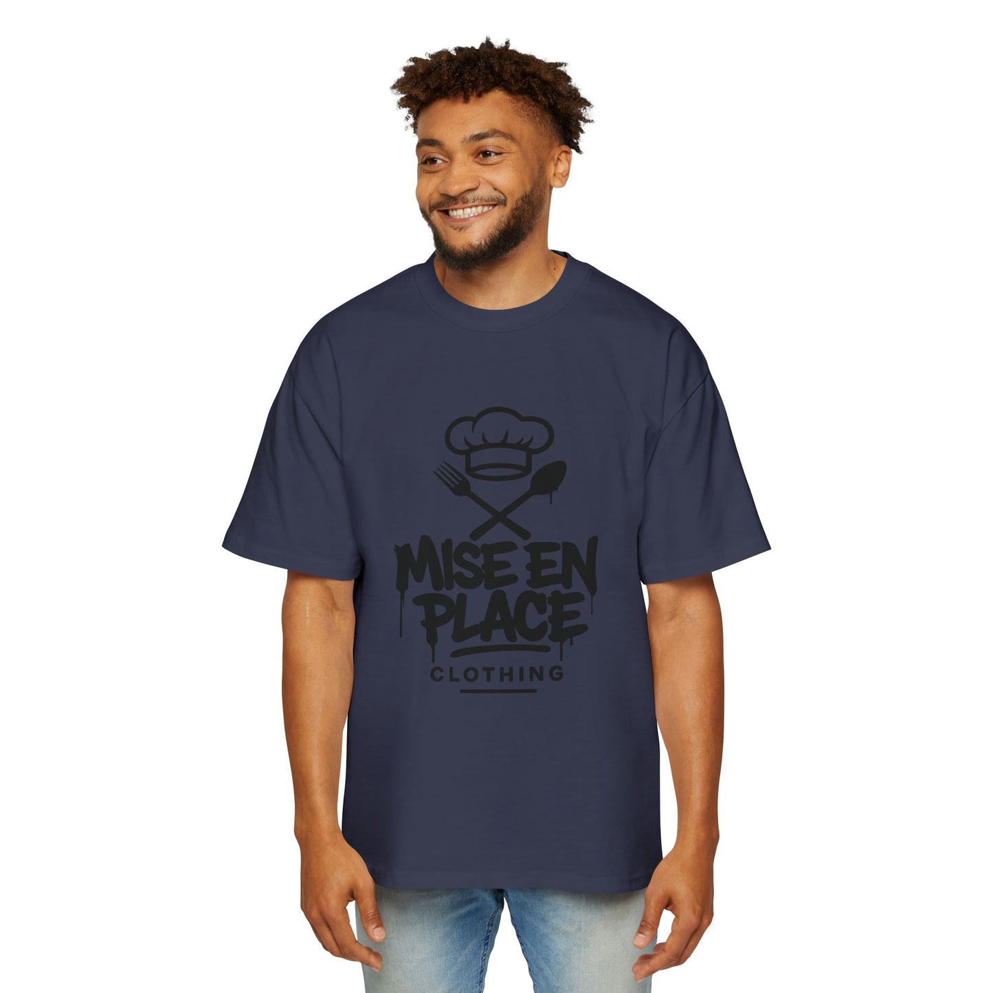 Mise En Place logo Oversized Tee