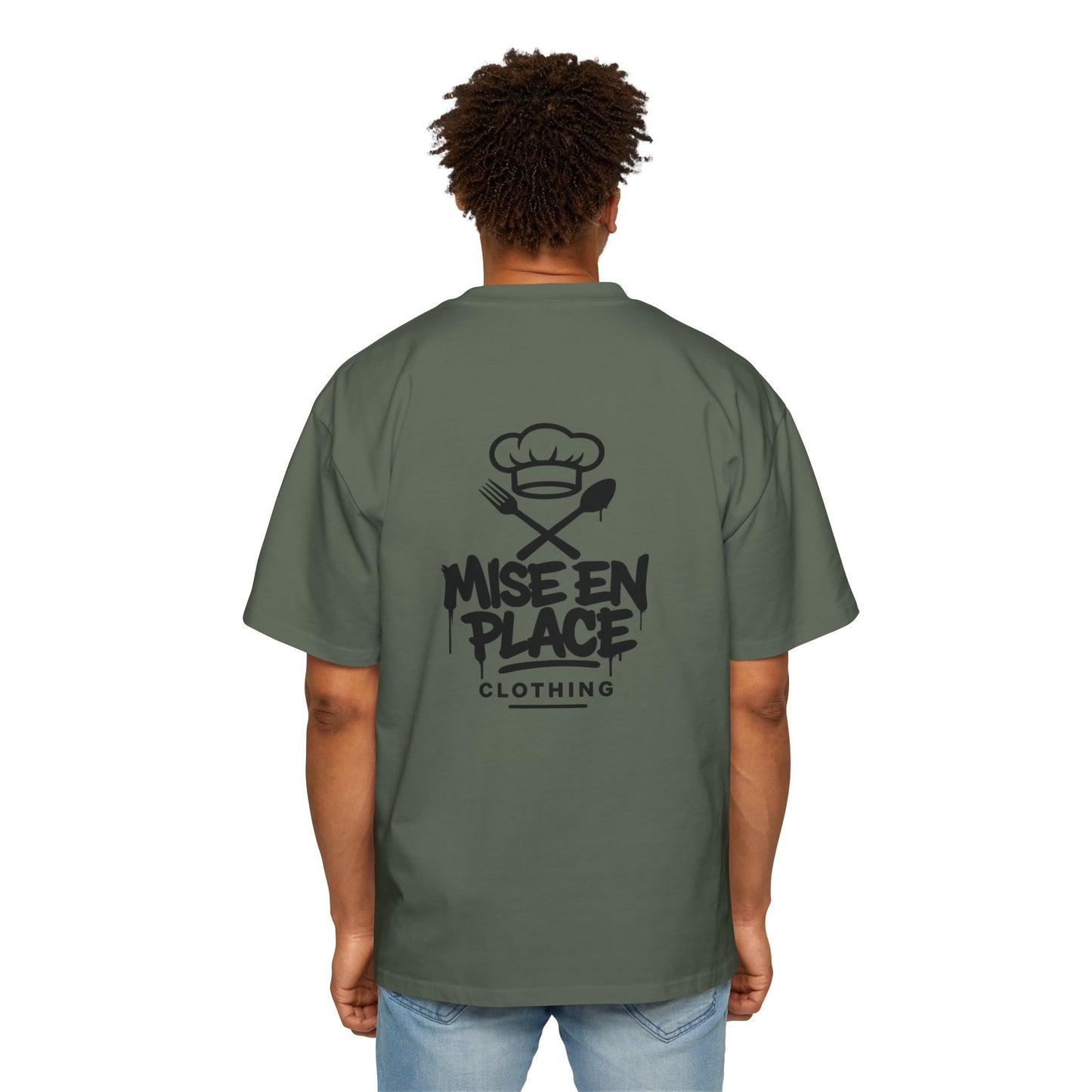Mise En Place logo Oversized Tee