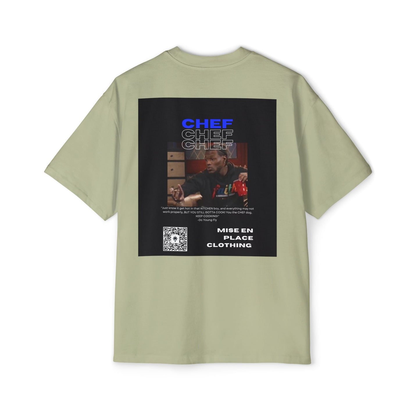 DC YOUNG FLY QUOTE Heavy Oversized Tee