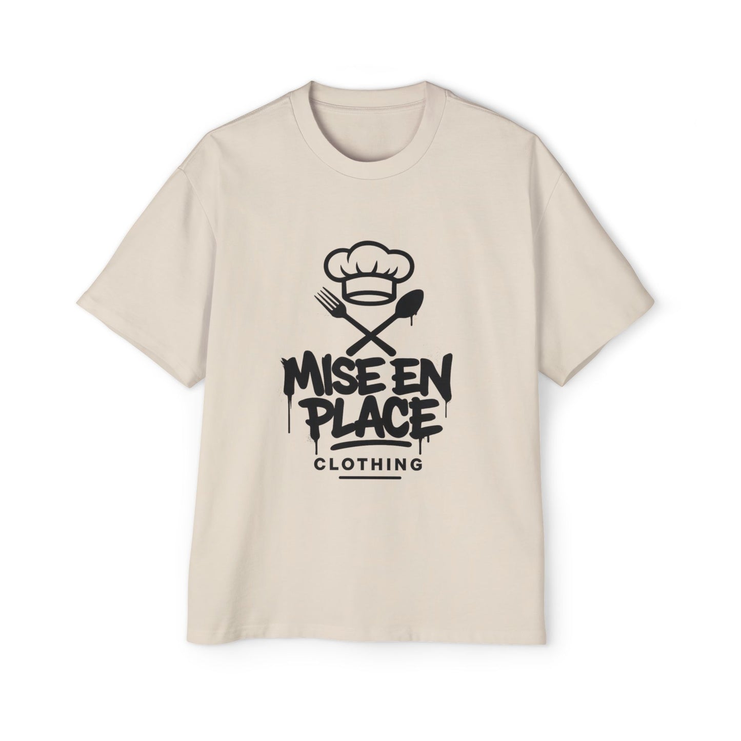 Mise En Place logo Oversized Tee