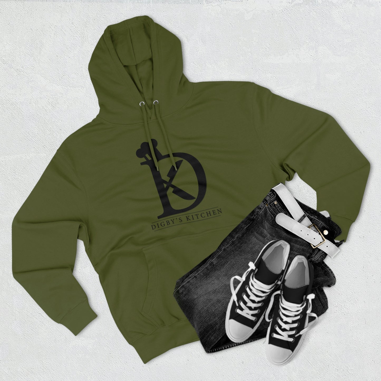 Digby's Kitchen Unisex Premium Pullover Hoodie