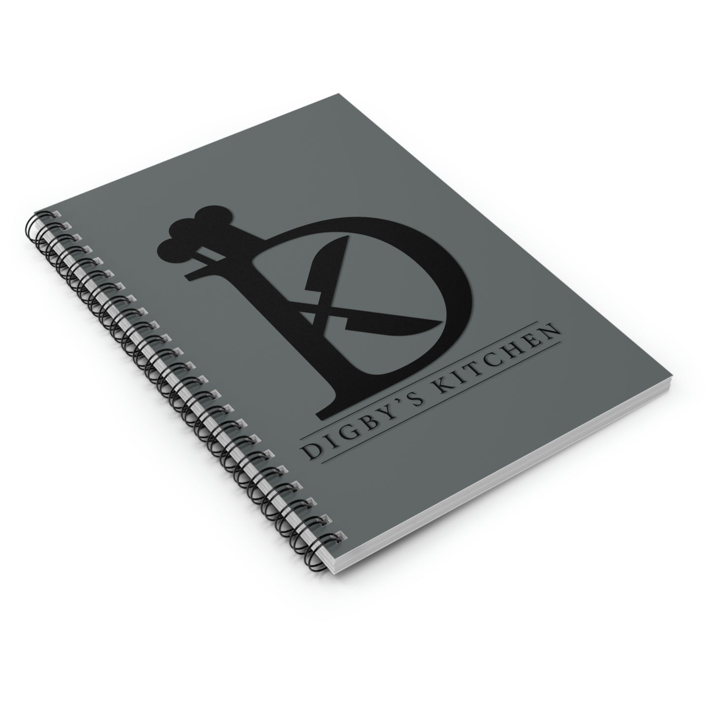 Digby's Kitchen Spiral Notebook - Ruled Line