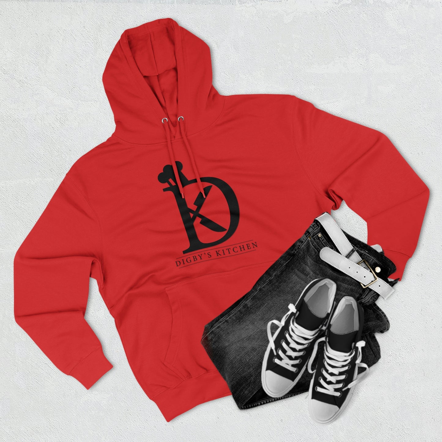 Digby's Kitchen Unisex Premium Pullover Hoodie