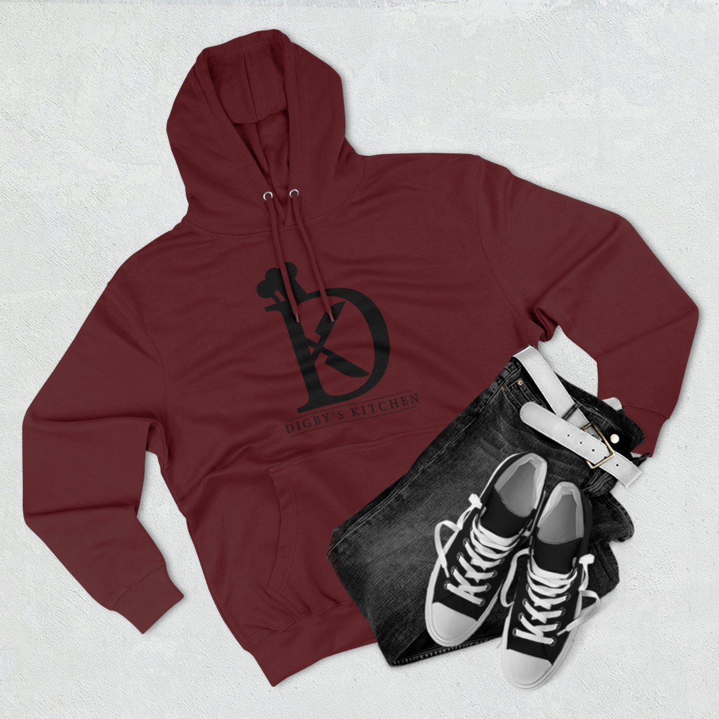 Digby's Kitchen Unisex Premium Pullover Hoodie