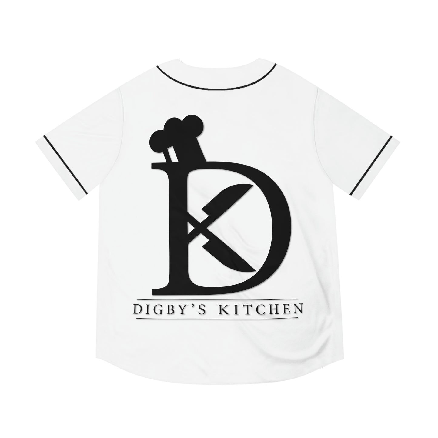 Digby's Kitchen Men's Baseball Jersey (AOP)