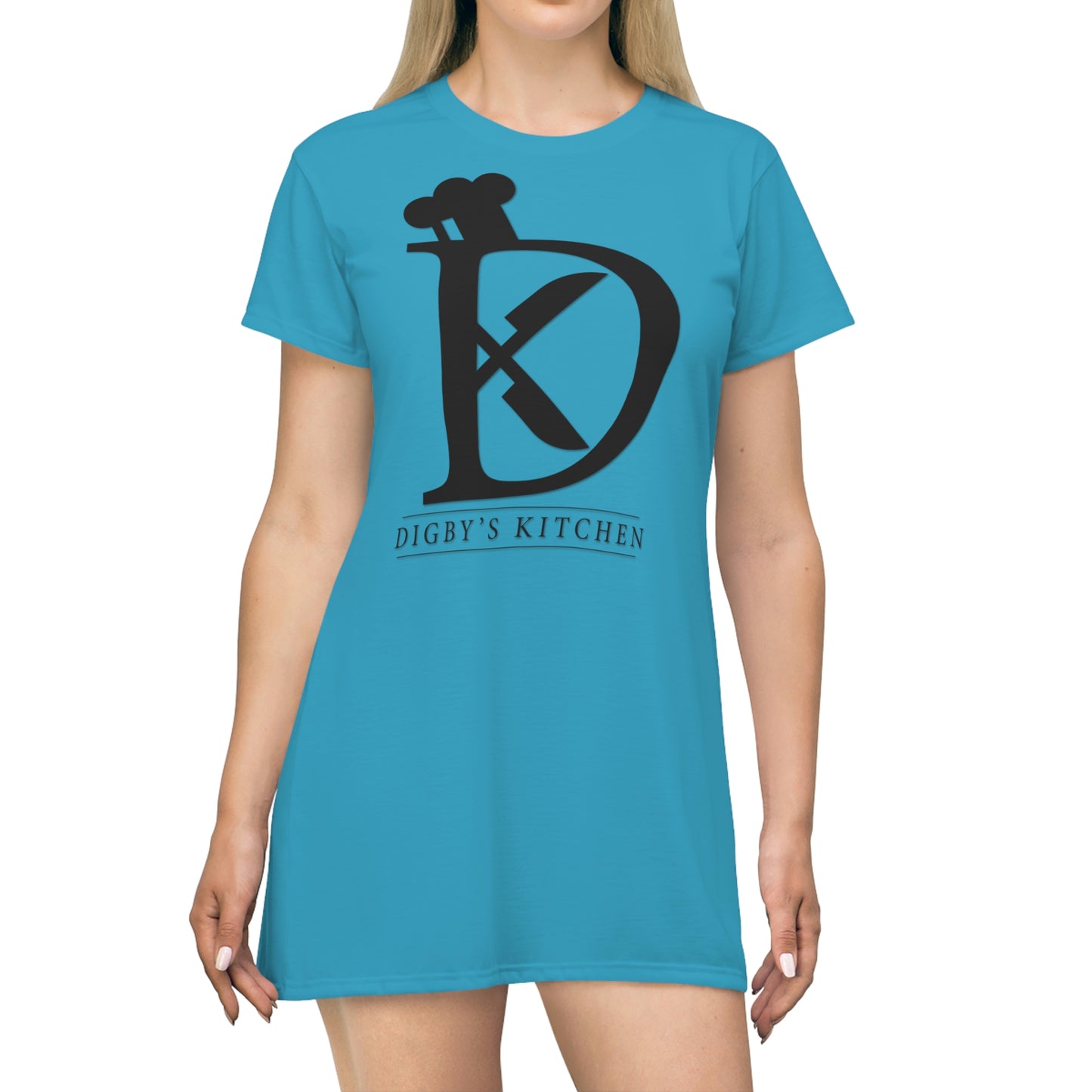 Digby's Kitchen All Over Print T-Shirt Dress