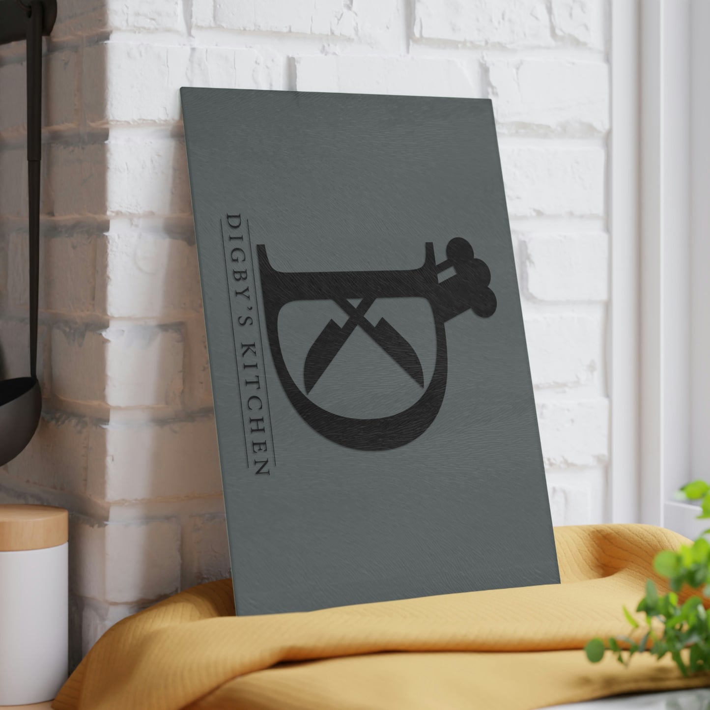 Digby's Kitchen Glass Cutting Board