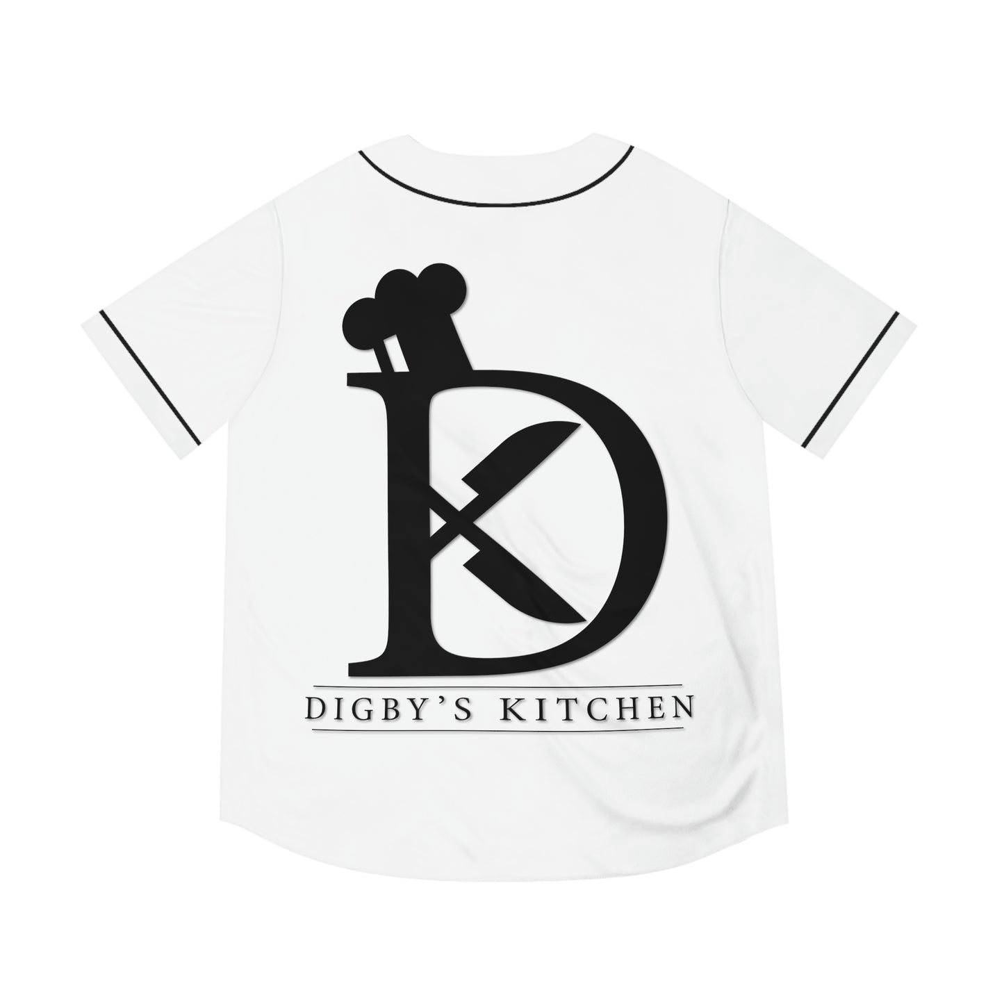 Digby's Kitchen Men's Baseball Jersey (AOP)