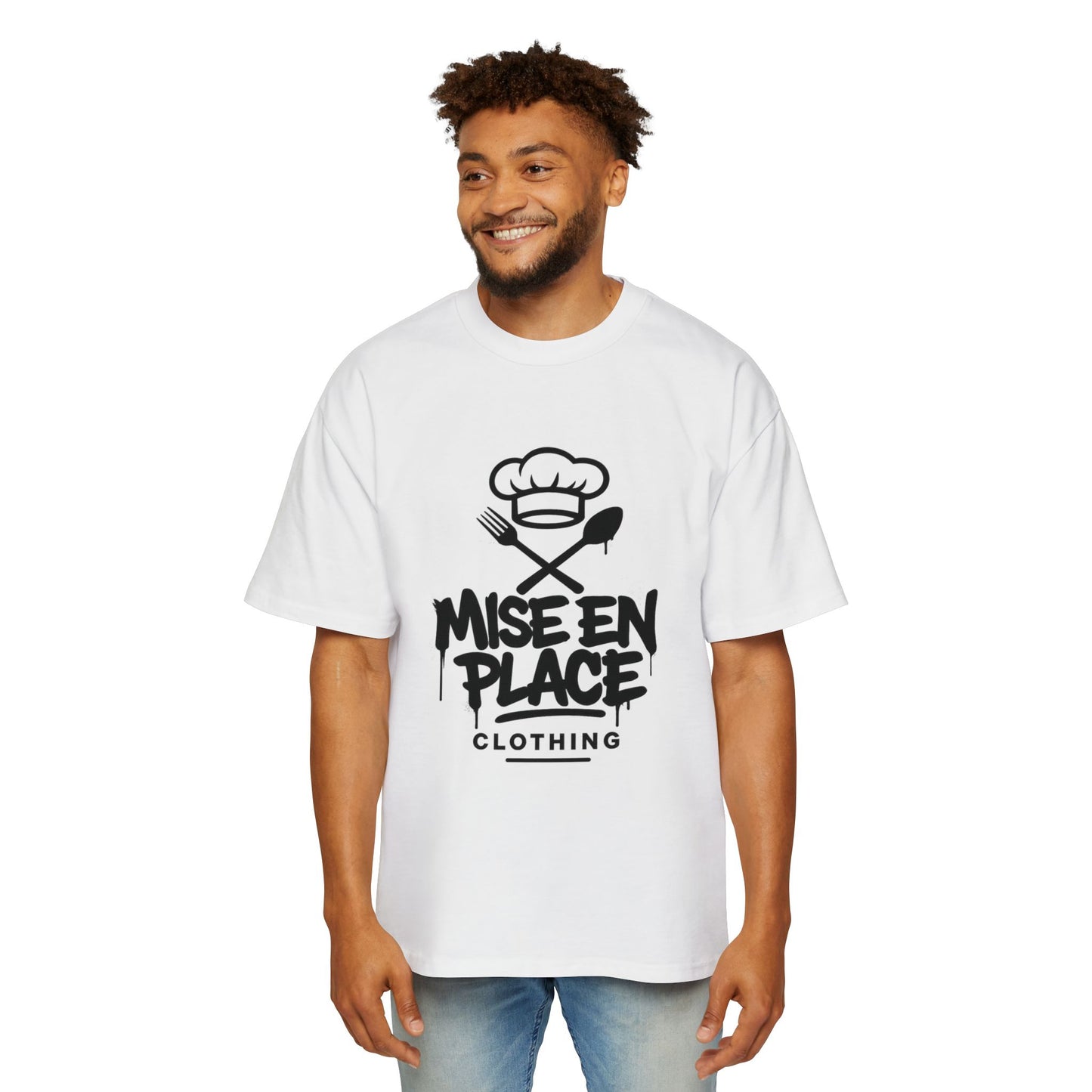 Mise En Place logo Oversized Tee