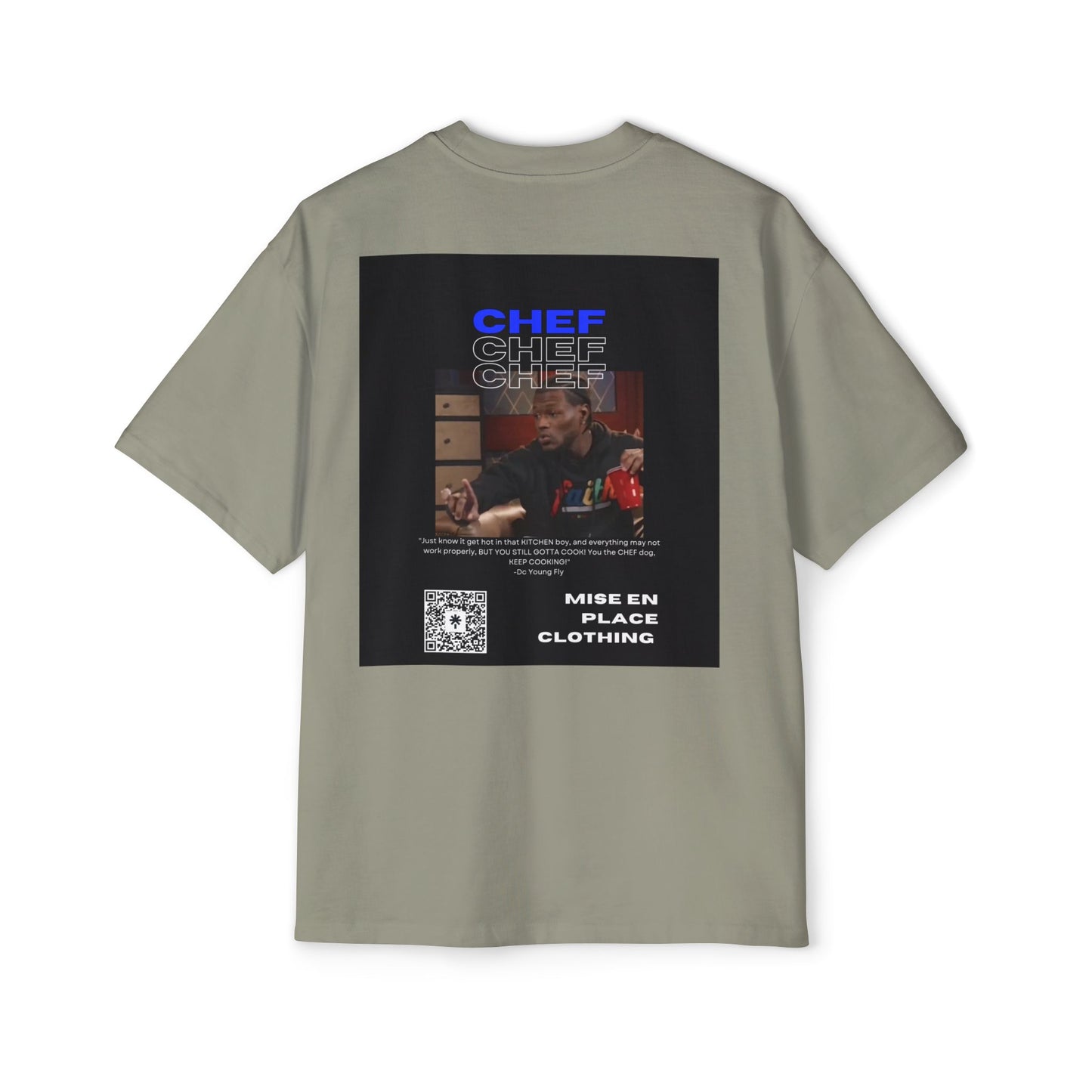 DC YOUNG FLY QUOTE Heavy Oversized Tee