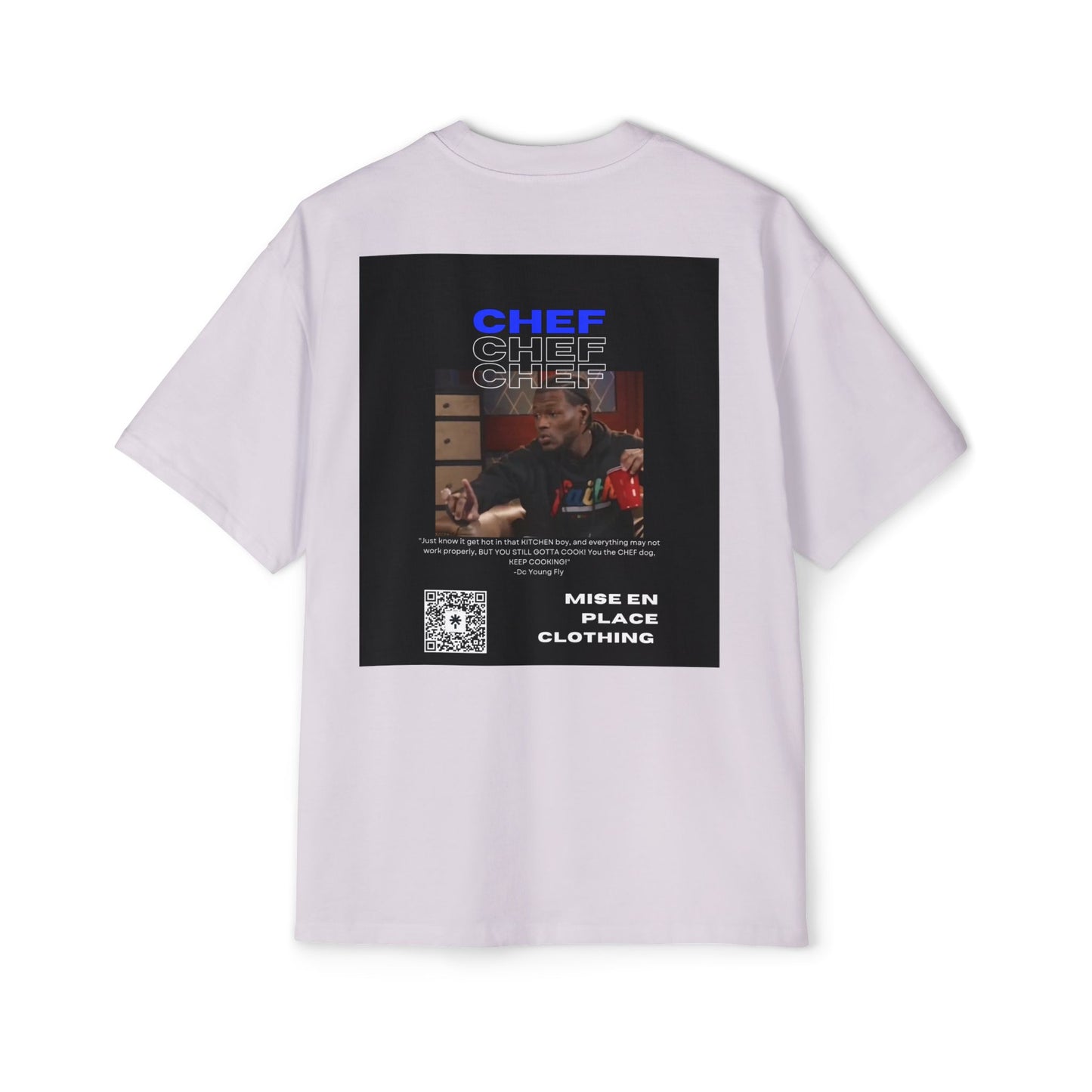 DC YOUNG FLY QUOTE Heavy Oversized Tee