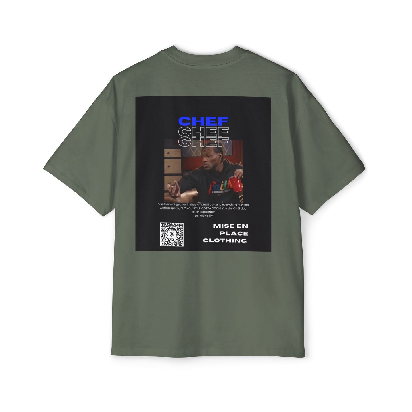 DC YOUNG FLY QUOTE Heavy Oversized Tee