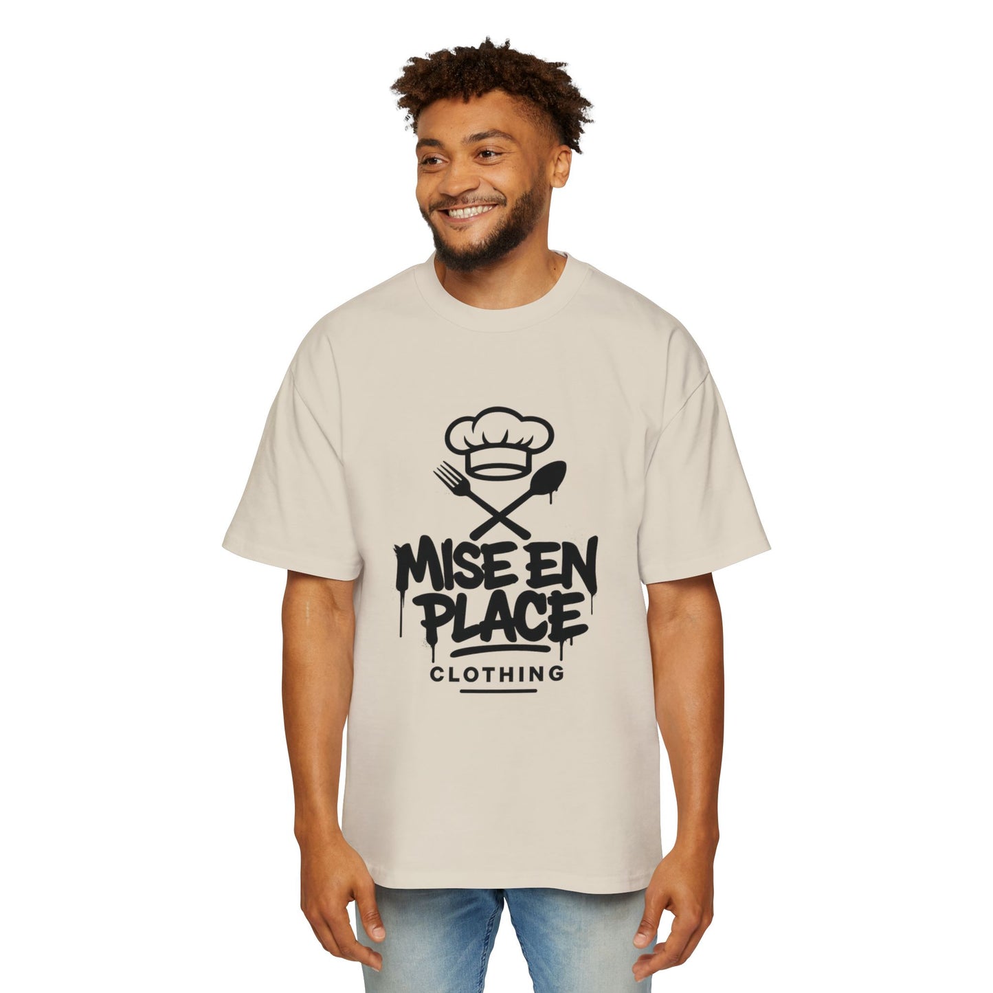 Mise En Place logo Oversized Tee