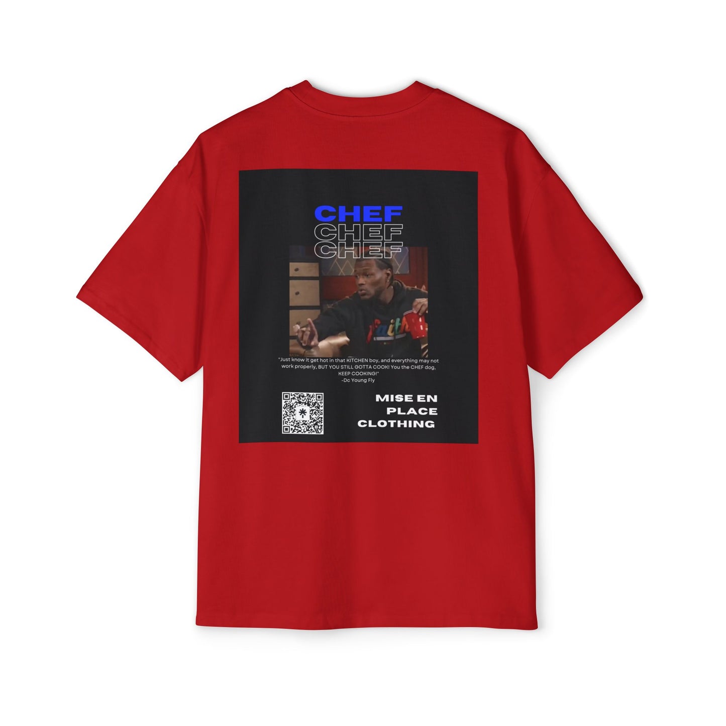 DC YOUNG FLY QUOTE Heavy Oversized Tee