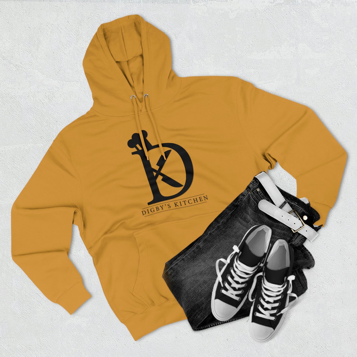 Digby's Kitchen Unisex Premium Pullover Hoodie