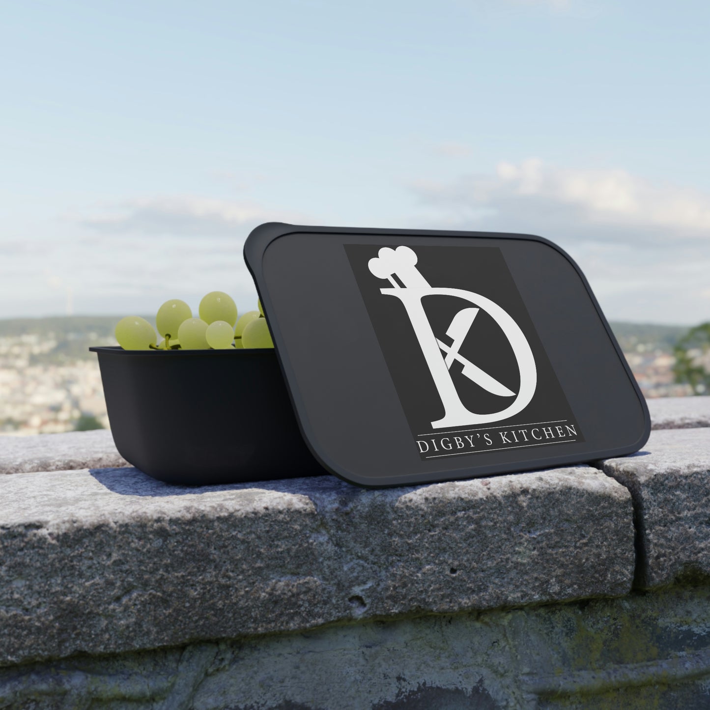 Digby's Kitchen PLA Bento Box with Band and Utensils