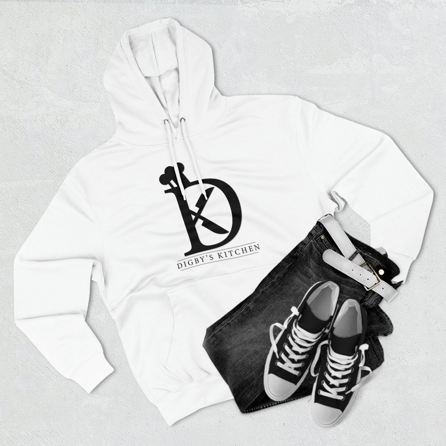 Digby's Kitchen Unisex Premium Pullover Hoodie