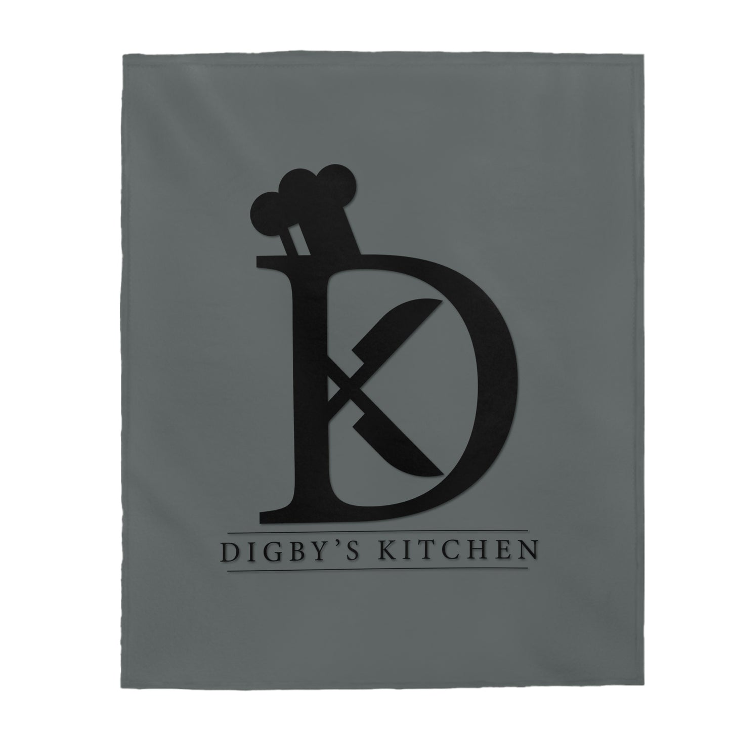 Digby's Kitchen Velveteen Plush Blanket