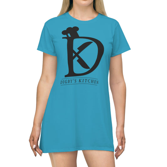 Digby's Kitchen All Over Print T-Shirt Dress