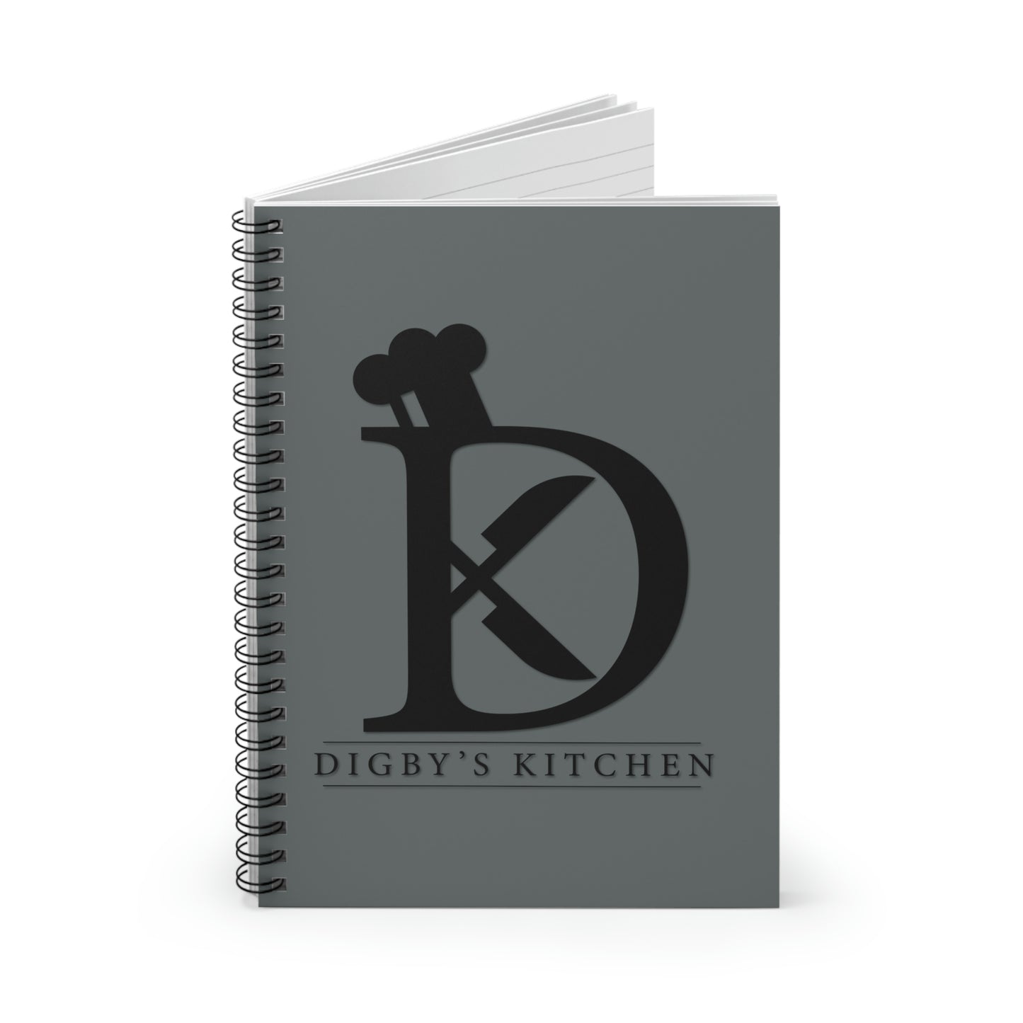 Digby's Kitchen Spiral Notebook - Ruled Line
