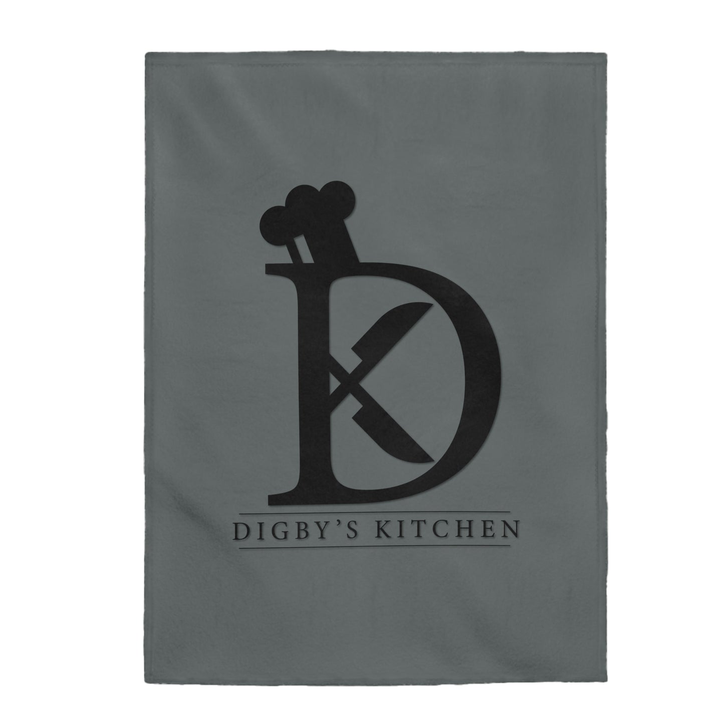 Digby's Kitchen Velveteen Plush Blanket