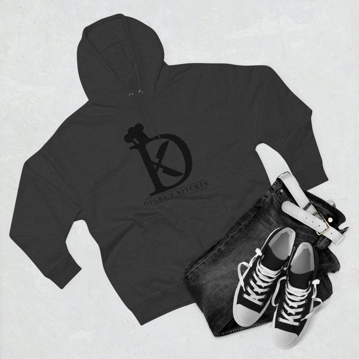 Digby's Kitchen Unisex Premium Pullover Hoodie