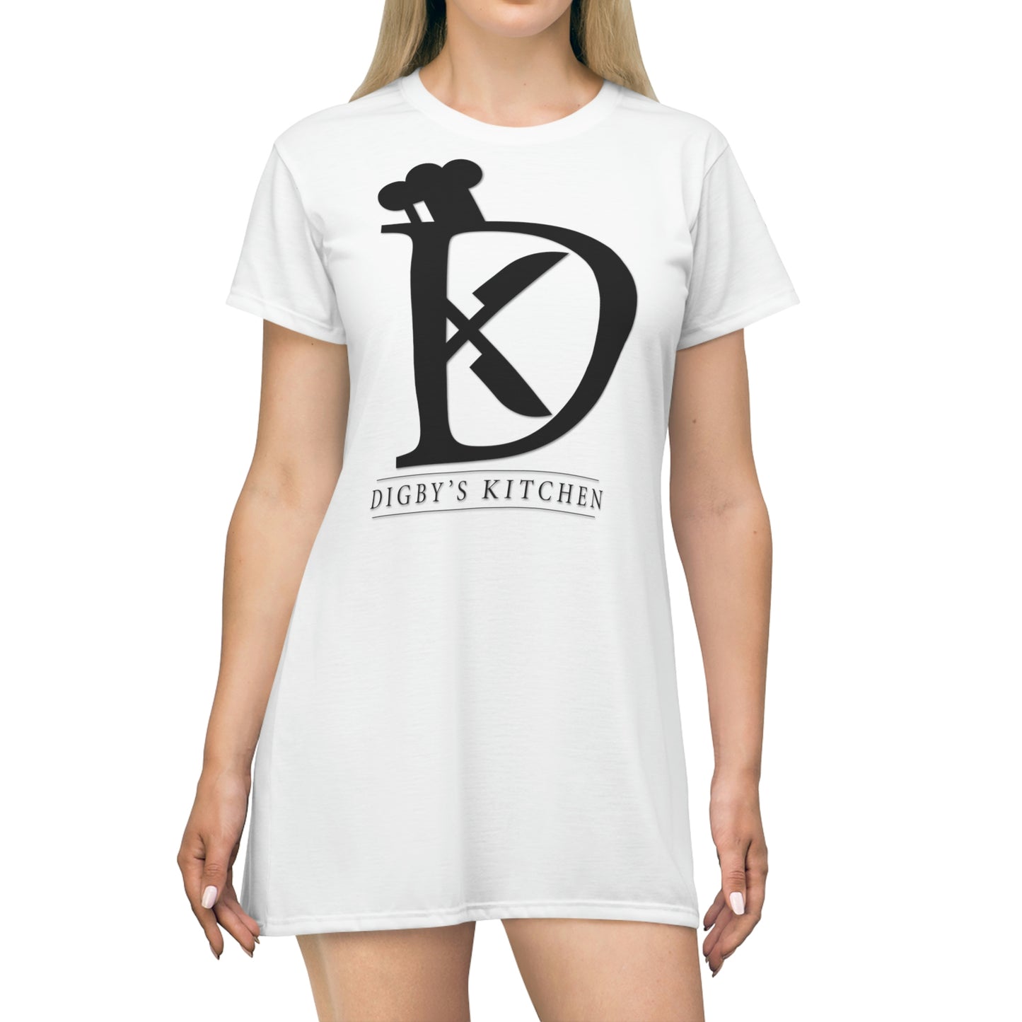 Digby's Kitchen All Over Print T-Shirt Dress