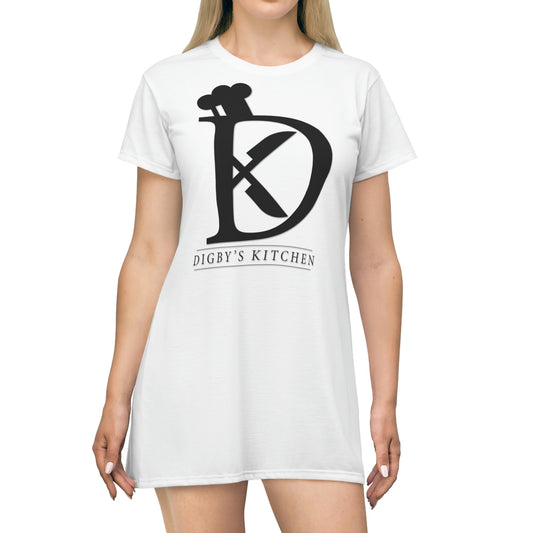 Digby's Kitchen All Over Print T-Shirt Dress